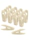 Red Dot Gift&reg; Velvet Clips, 20 Pack, Durable Non-Breaking Material, Suitable to Hang Many Types of Clothes. (Beige)