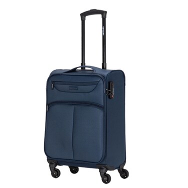 VIPTOUR Lightweight Single Fabric Luggage With 4 Spinner Wheels 20 Inch