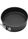Nonstick Round Clip Bake Pan, Black, 24 Cm Grey 24cm
