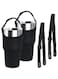 DanziX 2 Pack 30oz Tumbler Carrier Holder, Neoprene Sleeve Replacement with Carrying Handle-Black