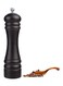 Black Pepper Mill Salt Grinder Refillable, Wood Refillable Stainless Steel Mechanism Adjustable Coarseness, Adjustable Coarseness Ceramic Grinding Mechanism for Home, Kitchen, Barbecue, Party