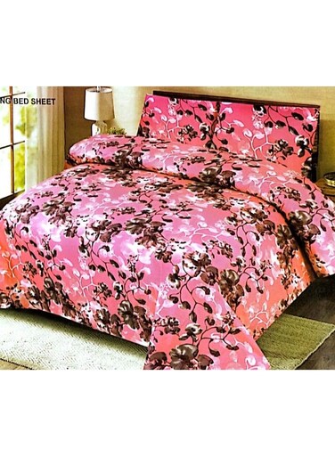 Premium King Size Bedsheet with 2 Pillow Cases, Soft Durable and Stylish Bedding Set