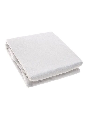 Waterproof Mattress Protector Cotton White 180x200cm