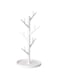 YAMAZAKI home Branch Glass Stand-Tree Holder Cup Organizer, 13.40 x 6.30 x 6.30 inches, White