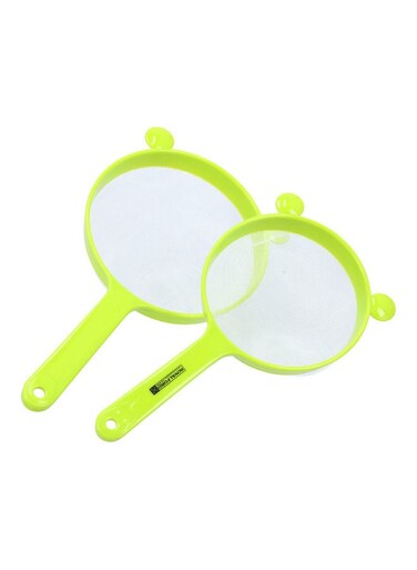 2-Piece Strainer Green