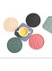 MENIONS Anti Slip Heat Insulation Pad Multipurpose Kitchen Anti Scald Pot Pad Coaster Table Tool Heat (Forest Grey)