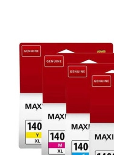 Pack of 4 Canon Maxify PGI-1400XL Ink Cartridge Set Black, Cyan, Yellow &amp; Magenta