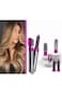 5 in 1 Hot Air Brush Hair Curler Set &ndash; Grey &amp; Pink   Dryer, Straightener &amp; Styling Tool