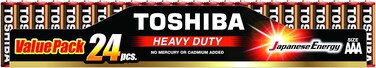 TOSHIBA Heavy Duty AAA 24 Battery Pack