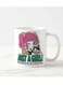 1pc Anime Girl Ceramic Coffee Mug, 11 Oz - Insulated, Reusable, Novelty Drinkware for Hot and Cold Beverages, Machine Washable, Fun Fashion Mug for Cat Lovers
