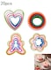 20 Piece Plastic Cookie Cutter Set,Essential For Kitchen Baking(Random Color&iuml;&frac14;&permil;