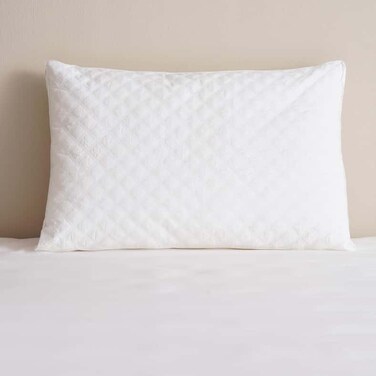 Home Deluxe Quilted Loft Pillow 50x75cm-White