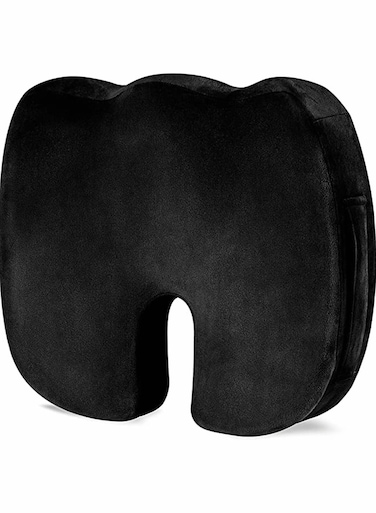 Chair Cushions, Back Support Cushion for Office Chair, Seat Cushions, Coccyx Cushion, Office Chair Cushion, Car Seat Pad, Memory Foam Chair Cushion for Sciatica, Hemorrhoid &amp; Back Pain