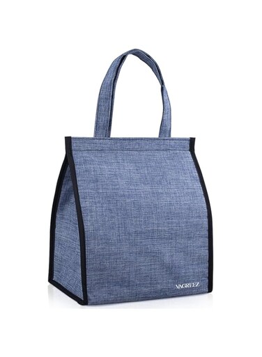 VAGREEZ Lunch Bag, Insulated Lunch Bag Large Waterproof Lunch Tote Bag For Women Men Adult (Cow Blue)