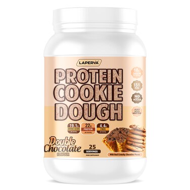 Laperva Cookie Dough, Double Chocolate, 2.2 LB