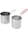 Oasisgalore Frying Pot with Strainer Basket, Fry Pot Master Deep Frying Pot