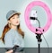 Professional Selfie Ring Light with Tripod for Makeup &amp; Content Creation