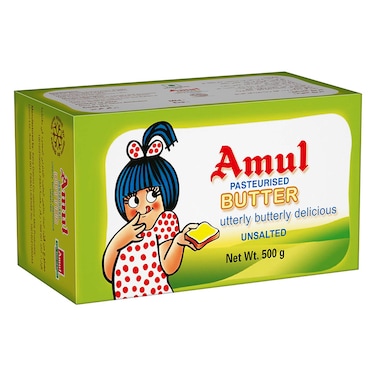 Amul Unsalted Butter, 500g