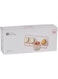 HomeBox Essential 5-Piece Glass Spice Rack Set