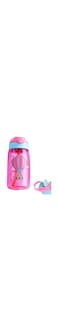 X spring Water Bottle for Kids School, Plastic BPA free Bottle, Cute Girls Water Bottles for School, Nursery Straw Cup, Creative Duck Beak Plastic Water Bottles, 480ML Portable Leakproof Bottle