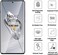 Muzz one plus 12R Screen Protector, Bubble Free, Anti-Scratch, Anti-Fingerprint, 9H Hardness 3D Curved Edge Tempered Glass Screen Protector for one plus 12R 5G 2024 (5D Black)
