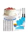 Stainless Steel Cake Decorating Set Multicolour 27x4x27cm