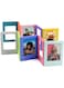 TERRIFI Magnetic Picture Frame Set for Refrigerator, 10 Pack 2x3 Mini Frames for Polaroid and Instax Photos, Wallet Size Picture Frames