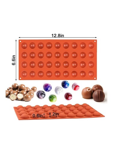 Mold/ Bite Sized Chocolate Bombs Mold multicolour one size