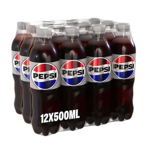 Pepsi Diet Cola Plastic Bottle 500ml Pack of 12