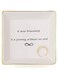 JoycuFF Friendship Gifts for Women Ceramic Trinket Tray Birthday Christmas Encouragement Decorative Decor Home Dish A True Friendship is A Journey Without An End Jewelry
