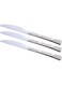 Cuisine art ct-els/dk berger elsa dinner knife set of 3, stainless steel table dining forks, golden design
