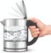 Sage The Compact Kettle Pure - 1L Quiet And Cordless Kettle - Fast Boil, Brushed Stainless Steel - UAE Version (2 Year Manufacturer Warranty)