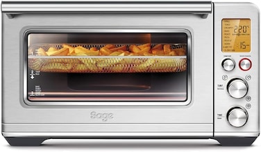 Sage The Smart Oven Air Fryer - Toasts, Grills, Bakes, Roasts, Airfries, Reheats And Slow Cooks, Brushed Stainless Steel - UAE Version (2 Year Manufacturer Warranty)
