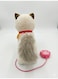 Walking &amp; Singing Cat Toy for Kids Brown &ndash; Remote Control Leash Electronic Pet Cat Kids Toy   Interactive Walking Plush Toy with Music &amp; Sound   Battery Operated Robotic Cat for Boys &amp; Girls   Pretend Pet Play Toy Gift for Birthday (Beige)