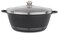 36 cm Die Cast Casserole- DC3204 Non Stick Aluminum Cookware with Non Stick Coating, Compatible with Hot Plate, Halogen, Gas Cooktops with Tempered Glass Lid