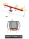 Outdoor Play Equipment: Plastic Spring Rider, 8FT Trampoline With Basketball Frame Hoop, Indoor And Outdoor Playhouse, Backyard Slide With Swing Outdoor Playground, Outdoor Spring Two Seater Seesaw.