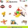 Outdoor Play Equipment: Plastic Spring Rider, Round Four-Seater Spring Seesaw, Indoor Playhouse with Slide and Table, Wood Park Bench, Outdoor Playground Equipment Kids Plastic Swing And Slide Set.