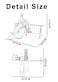 Outdoor Play Equipment: Plastic Spring Rider, Round Four-Seater Spring Seesaw, 8FT Trampoline With Basketball Frame Hoop, Plastic Caterpillar Tunnel, Outdoor Durable Swing Slide Large Playground.
