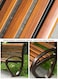 Outdoor Plastic Wood Public Park Bench Seat Long Chair