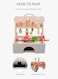 Children Funny Pretend Play Barbecue Toys Playing House Over Every Family Toys Wooden Kitchen For Kids
