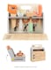 Baby Wooden Simulation Maintenance Tool Table Multifunctional Toolbox Children Early Education Enlightenment Toy