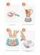 Wooden Machine Juicer Toy With Fruits And 3 Tools Play Kitchen Accessories