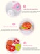 Mini Kitchen Wooden Playhouse Educational Toy Pink Afternoon Tea Food Set For Kids