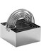 Biscuit Cutter with Handle (5 Pieces/Set) - Nest for Easy Storage Stainless Steel Square Cookie Cutter