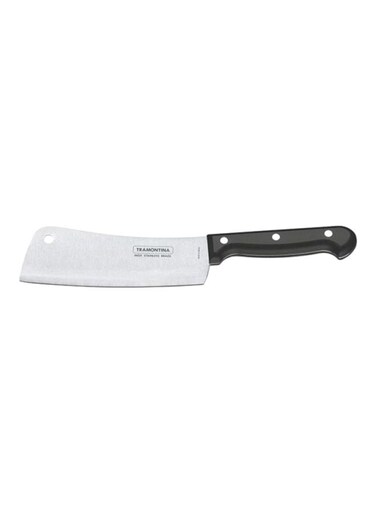 Ultracorte 6 Inches Cleaver with Stainless Steel Blade and Black Polypropylene Handle Silver/Black 6inch Silver/Black 6inchinch