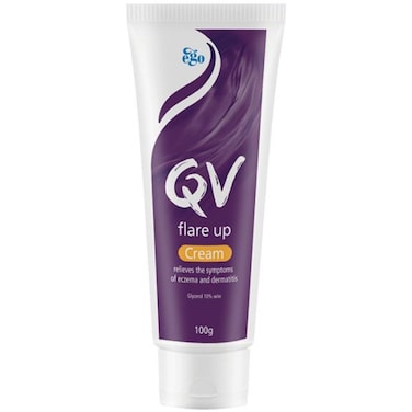 Qv Ego Flare Up Cream For Eczema And Dermatitis Flare Up, 100 g