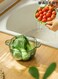 Elegant Light Luxury Kitchen Fruit &amp; Vegetable Draining Basket, Efficient Fruit &amp; Vegetable Washing, Innovative Household Sink Basket Design&iuml;&frac14;&circ;green&iuml;&frac14;&permil;