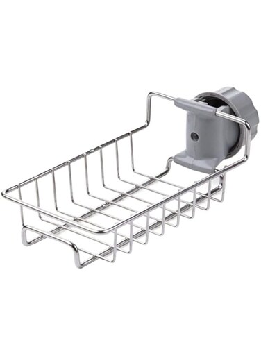 Dubai Gallery Sink Storage Hanging Basket Sliver/Grey