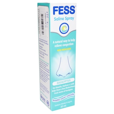 Fess Eucalyptus Nasal Saline Spray 30ml