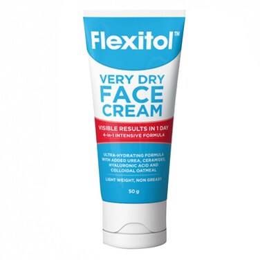 Flexitol Very Dry Skin Face Cream For Severely Dry, Cracked &amp; Itchy Skin 50g